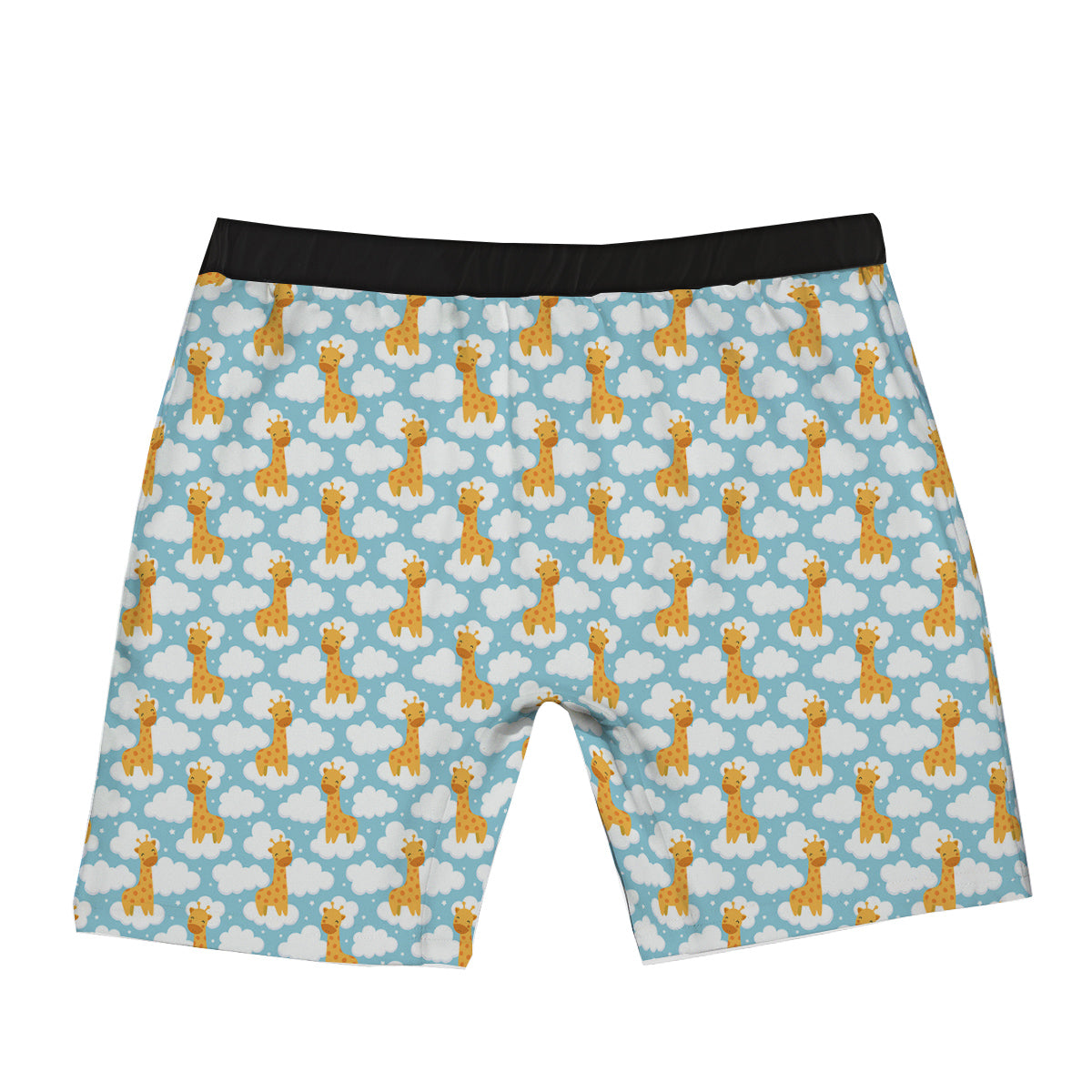 Giraffe Cute Cartoon Print Pattern Boxer Briefs-grizzshop