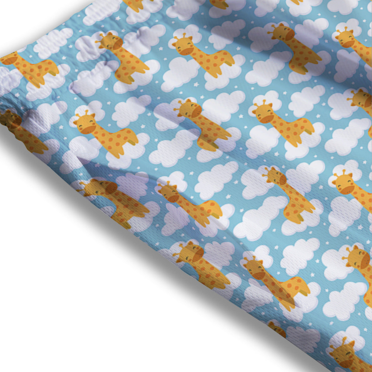Giraffe Cute Cartoon Print Pattern Mesh Shorts