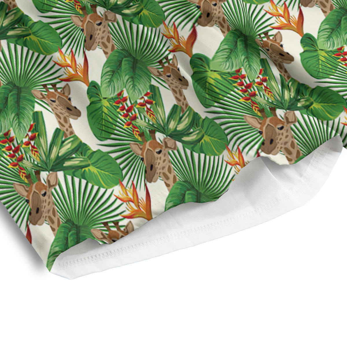 Hawaii Night Tropical Print Pattern Men's Athletic Shorts