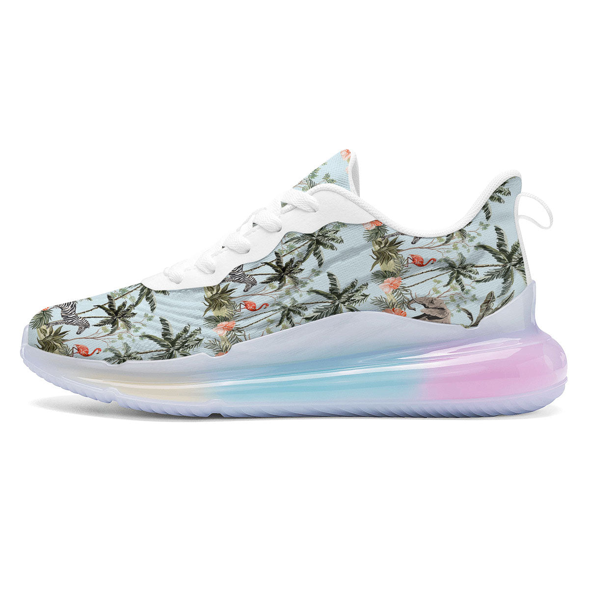 Giraffe Tropical Zebra Print Pattern Running Sneakers-grizzshop