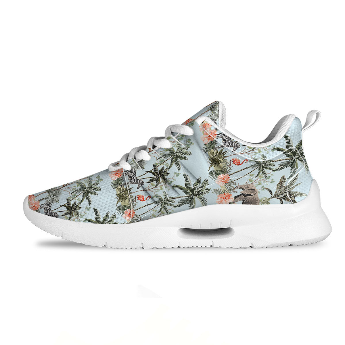 Giraffe Tropical Zebra Print Pattern Tennis Shoes-grizzshop