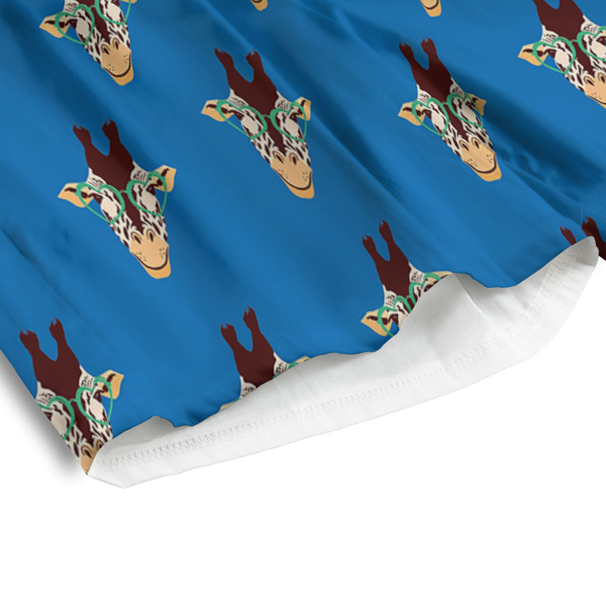 Hawaiian Leaves Tropical Print Pattern Men's Athletic Shorts