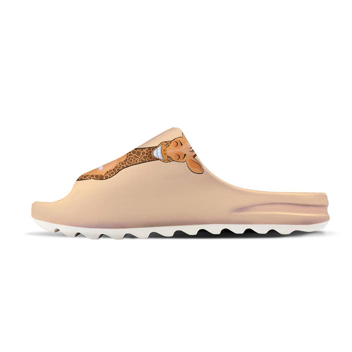 Giraffe Smiley Face Print Sandals-grizzshop