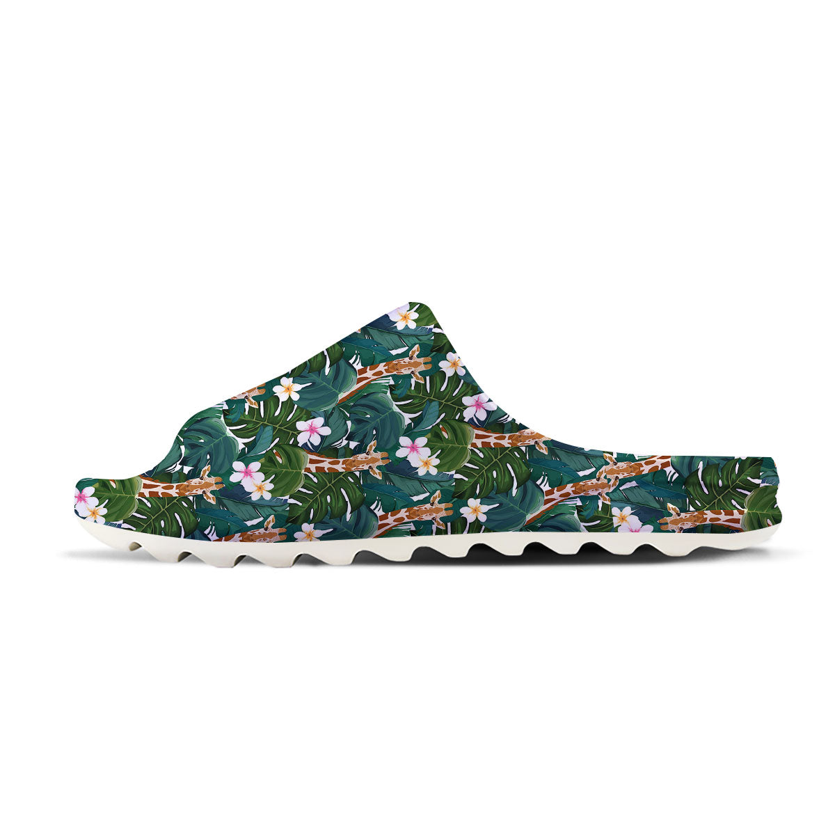 Giraffe Tropical Print Pattern Sandals-grizzshop