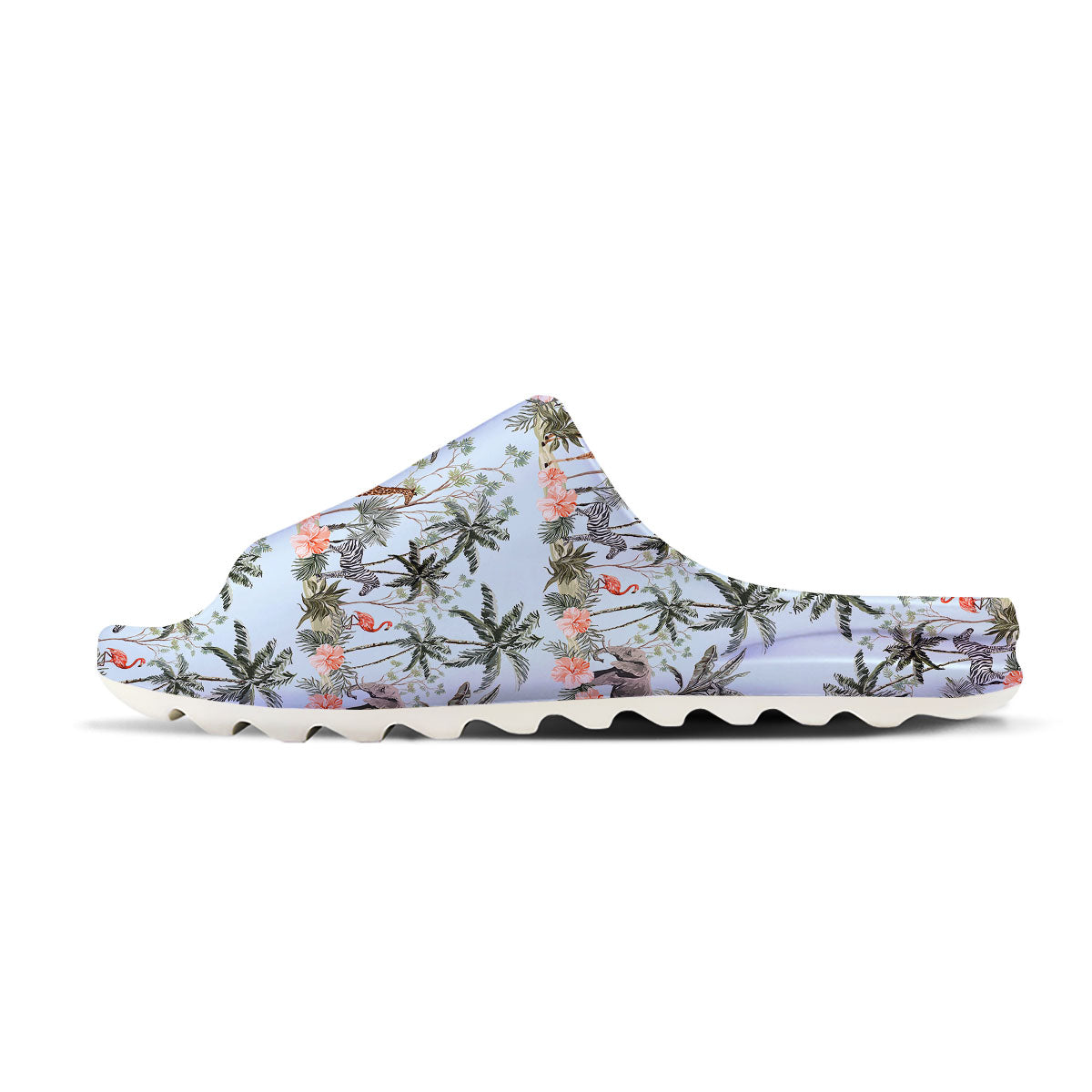 Giraffe Tropical Zebra Print Pattern Sandals-grizzshop