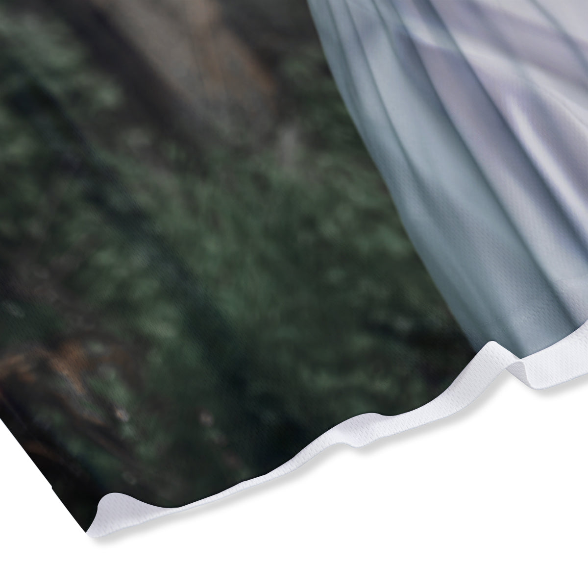 Kaleidoscope Golden Print Mesh Shorts