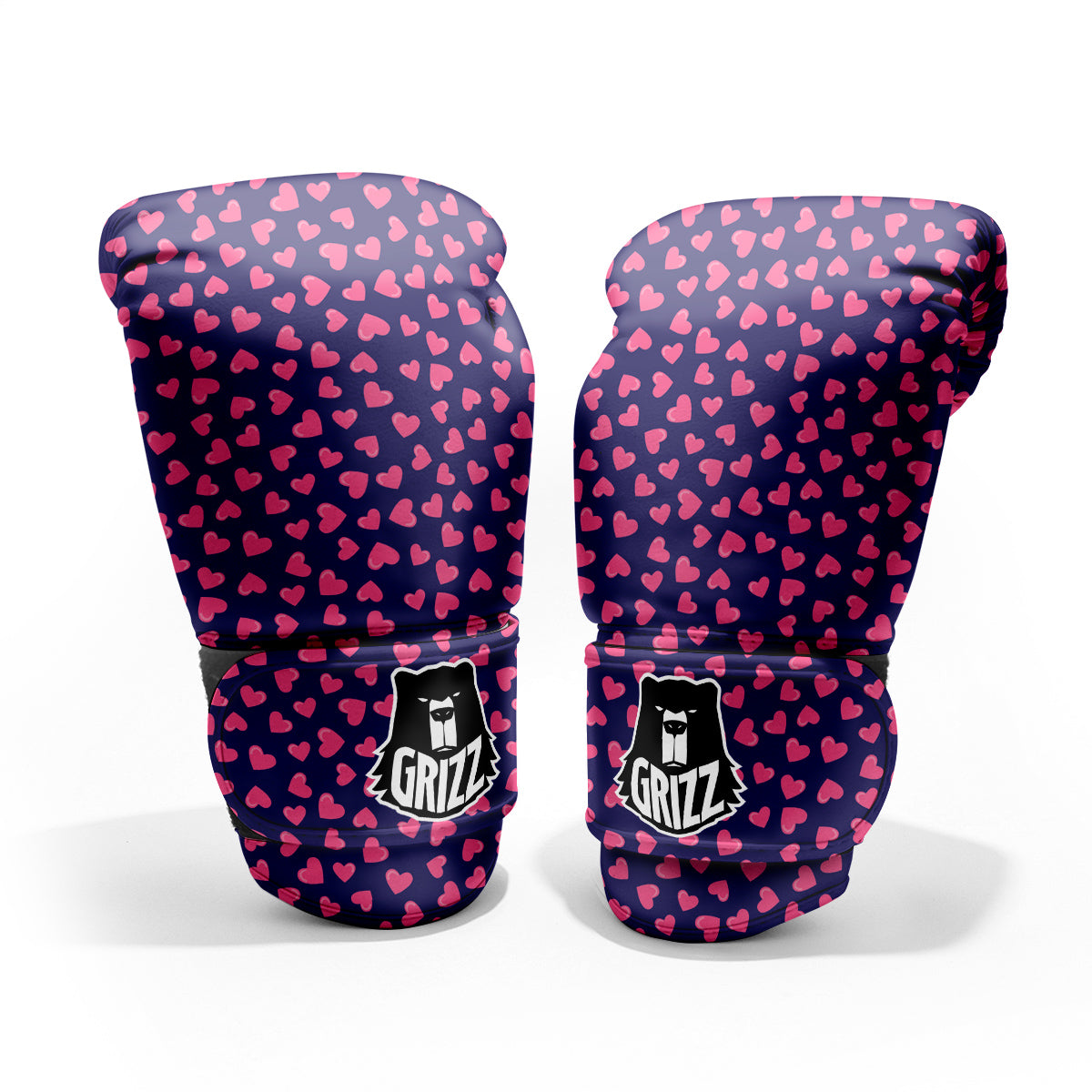 Girly Heart Cute Print Pattern Pro Boxing Glove