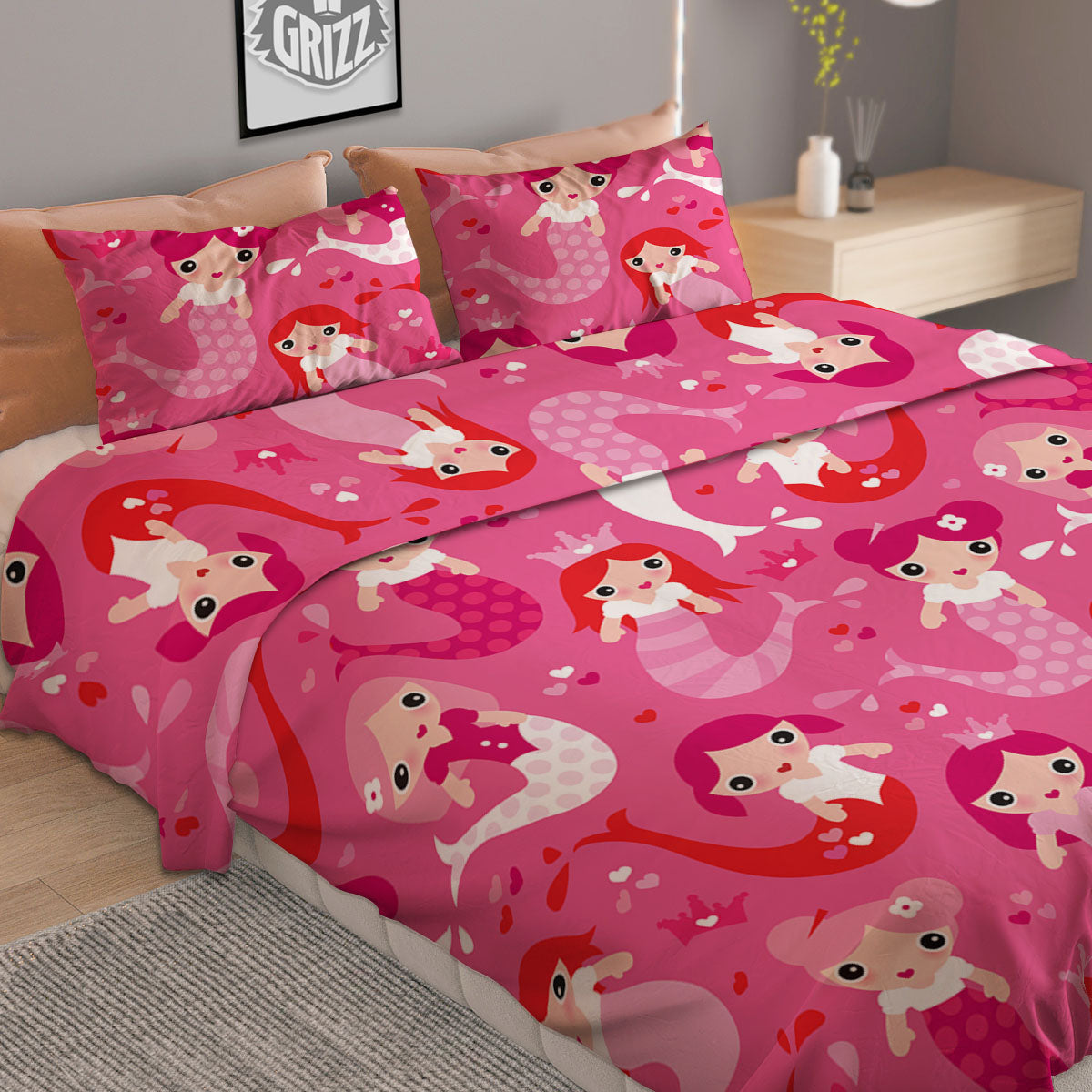 Galaxy Space Starfield Nebula Print Duvet Cover Bedding Set