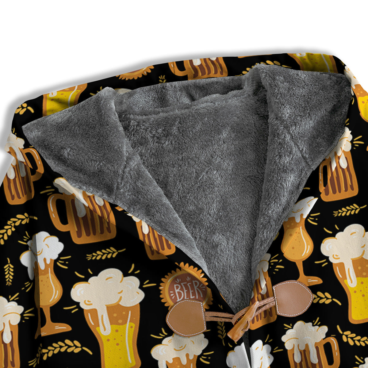 Glasses Of Beer Vintage Print Pattern Men's Windbreaker Jacket-grizzshop