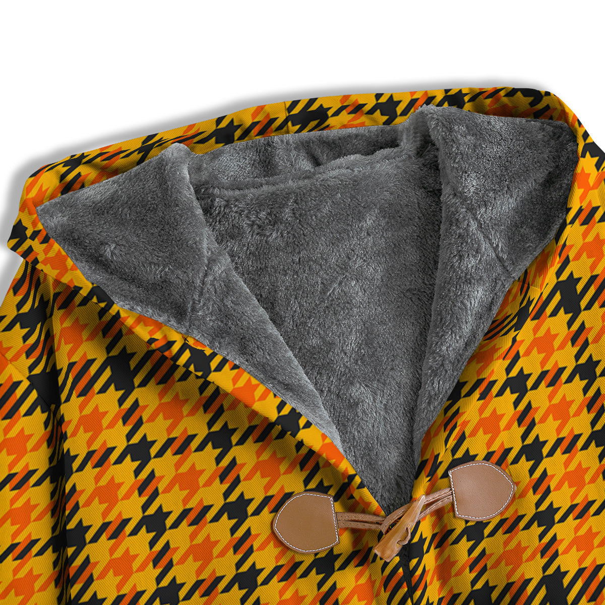 Glen Plaid Houndstooth Halloween Print Pattern Men's Windbreaker Jacket-grizzshop