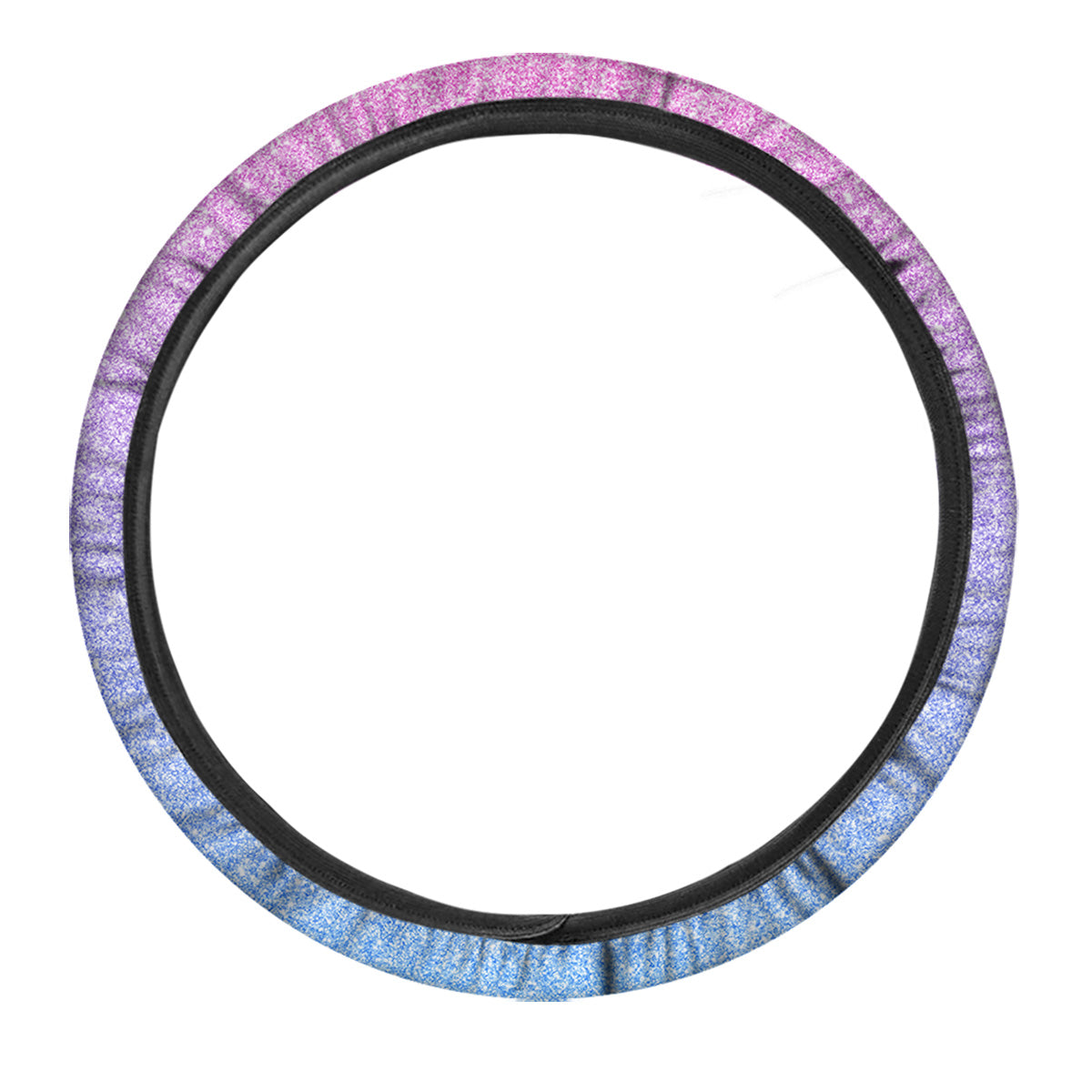 Glitter Artwork Pastel Print Pattern Car Steering Wheel Cover-grizzshop