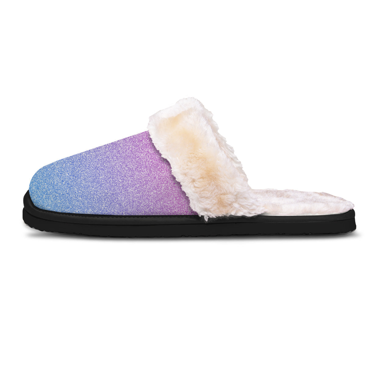 Glitter Artwork Pastel Print Pattern Slippers-grizzshop