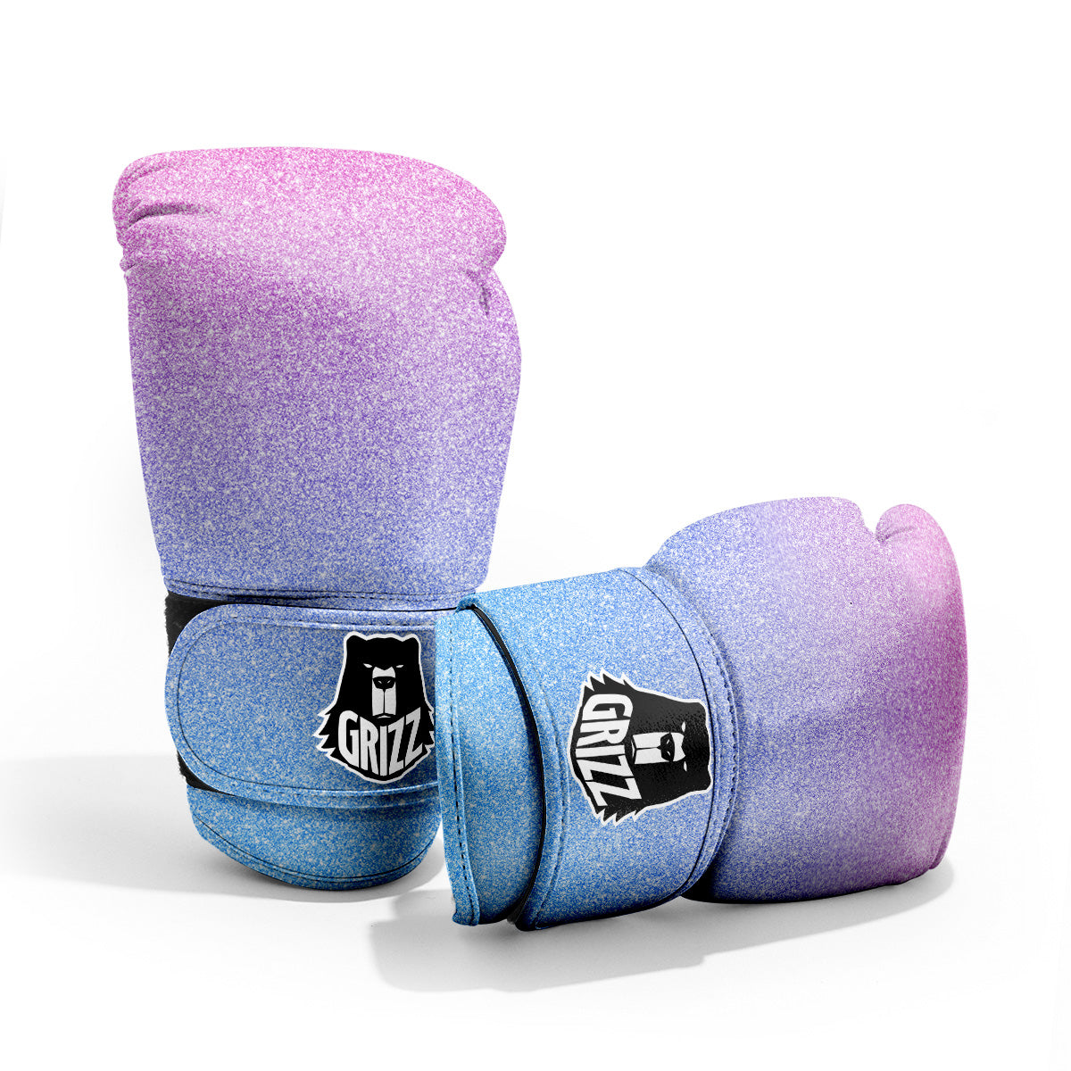 Glitter Artwork Pastel Print Pattern Pro Boxing Glove