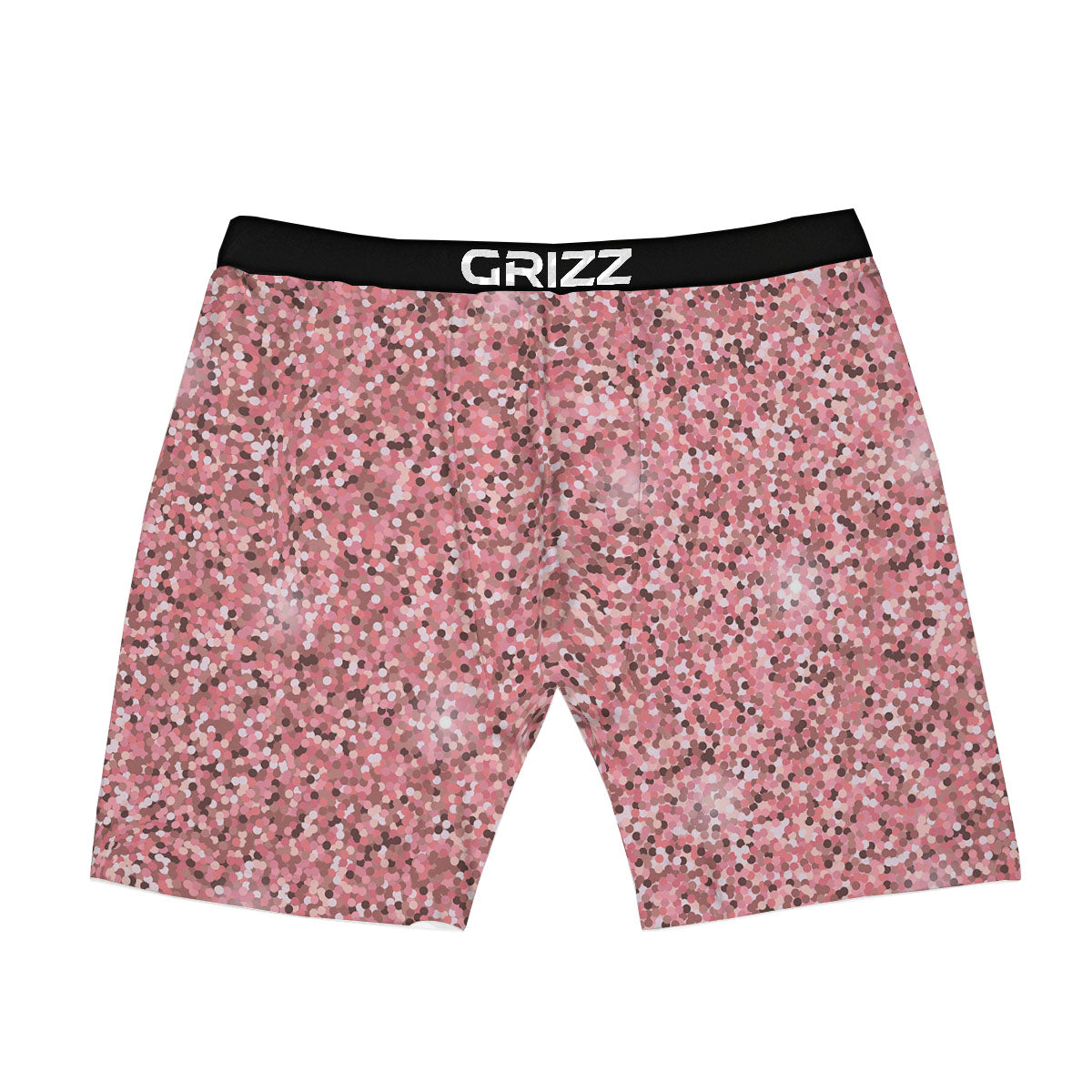 Glitter Artwork Pink Print Boxer Briefs-grizzshop