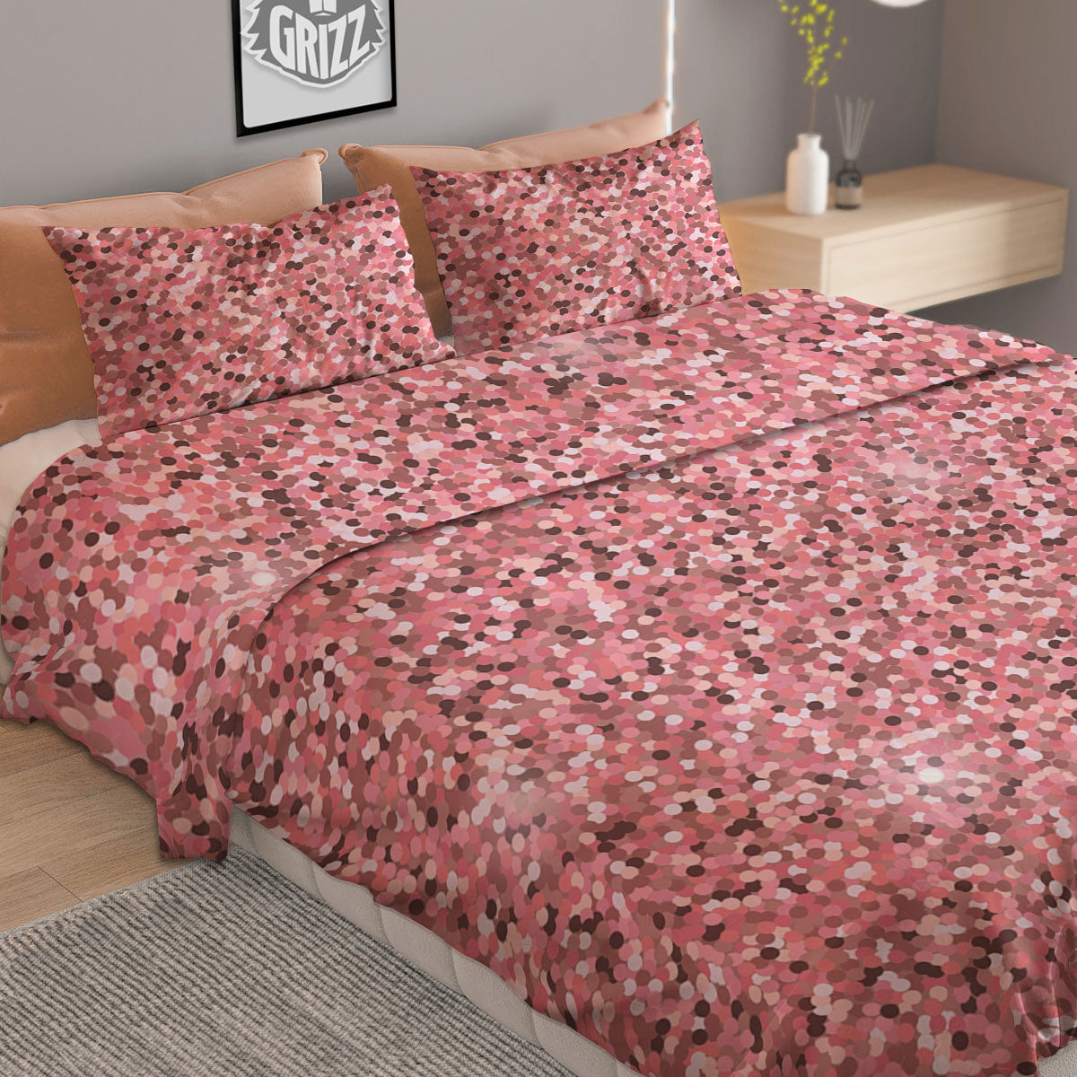 Geometric Tribal Aztec Print Pattern Duvet Cover Bedding Set