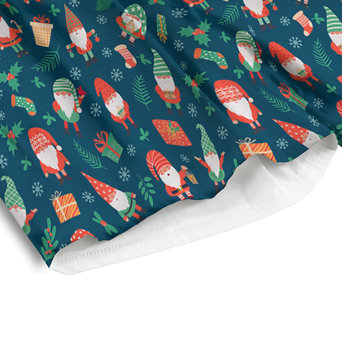 Gnomes Christmas Print Pattern Men's Athletic Shorts