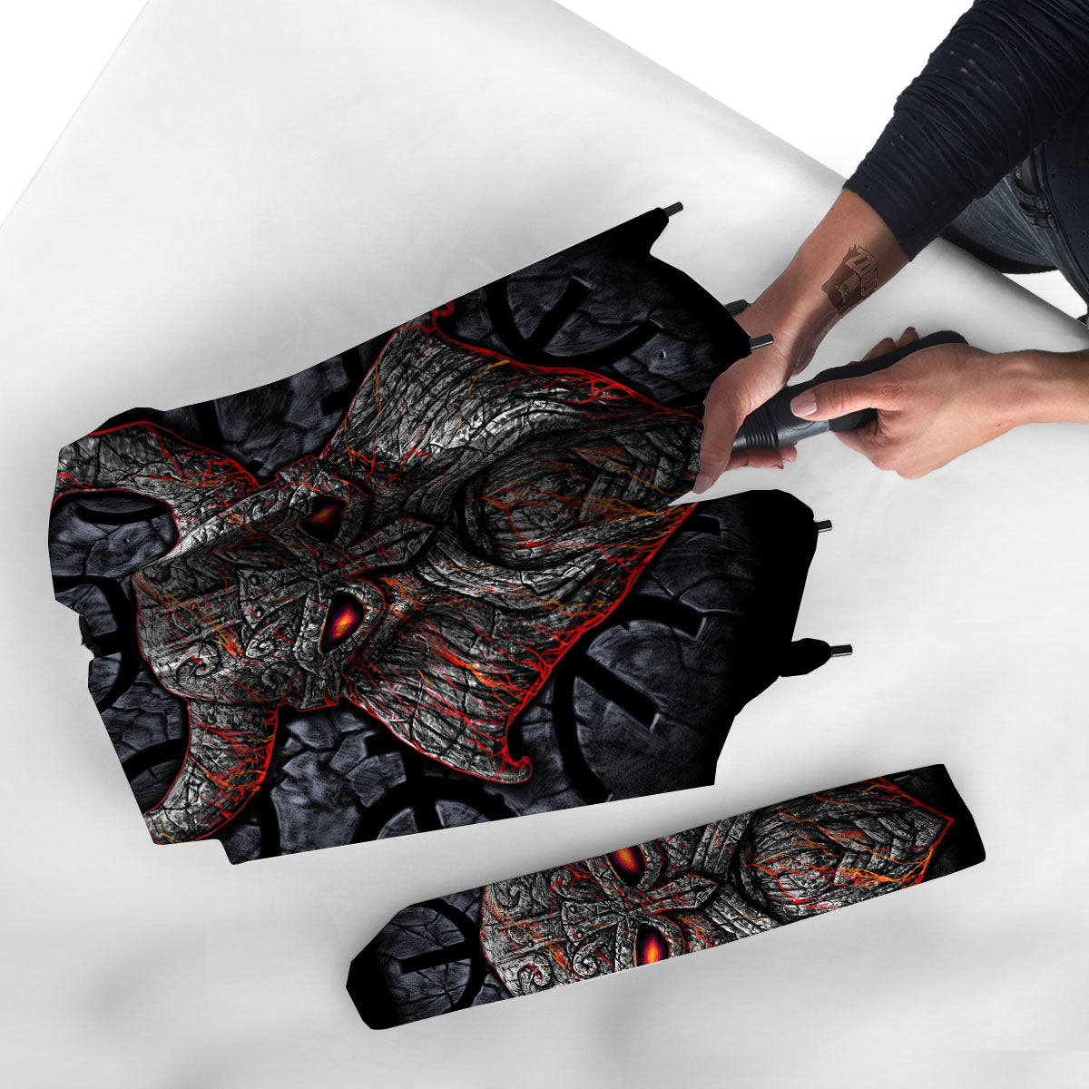 God Odin Ancient Viking Norse Print Umbrella-grizzshop