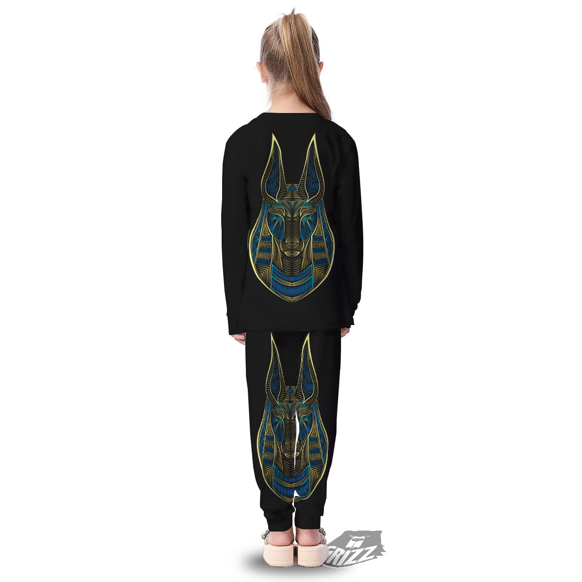 Gods Ancient Egyptian Print Kid's Pajamas-grizzshop