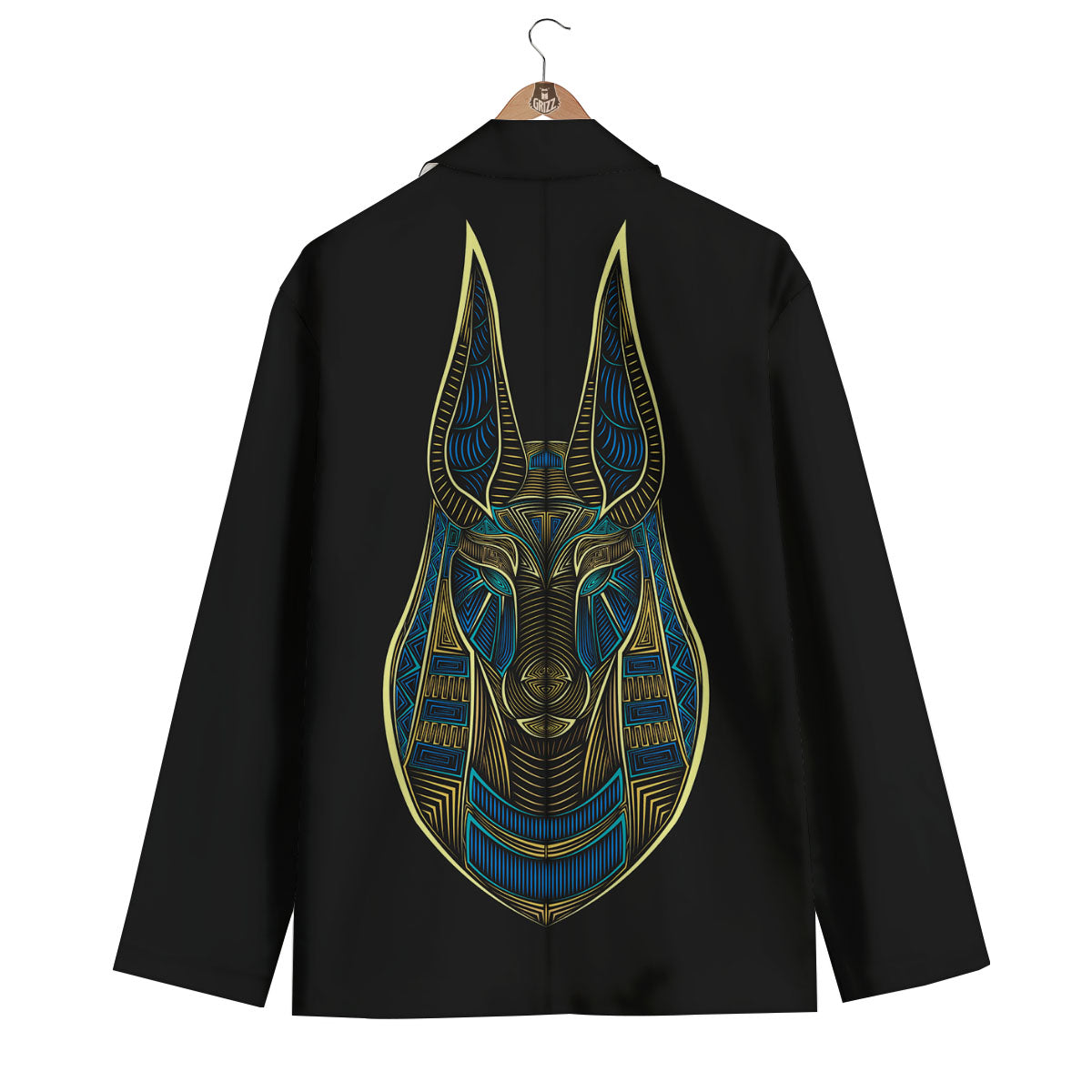 Gods Ancient Egyptian Print Men's Blazer-grizzshop
