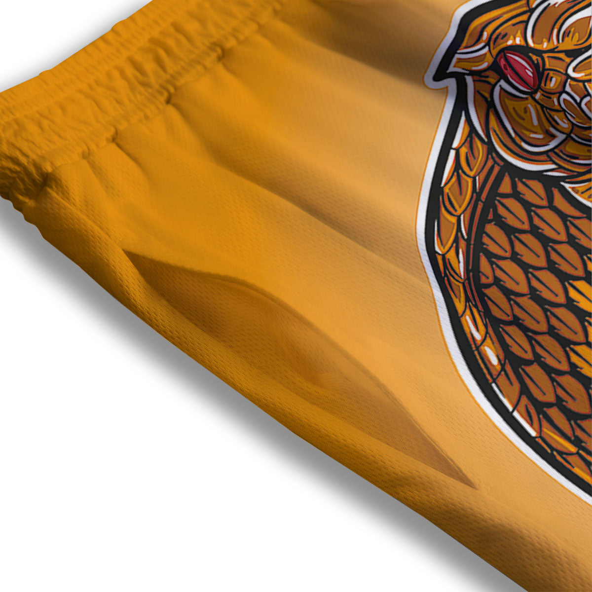 Hieroglyphs Symbol Egyptian Print Mesh Shorts