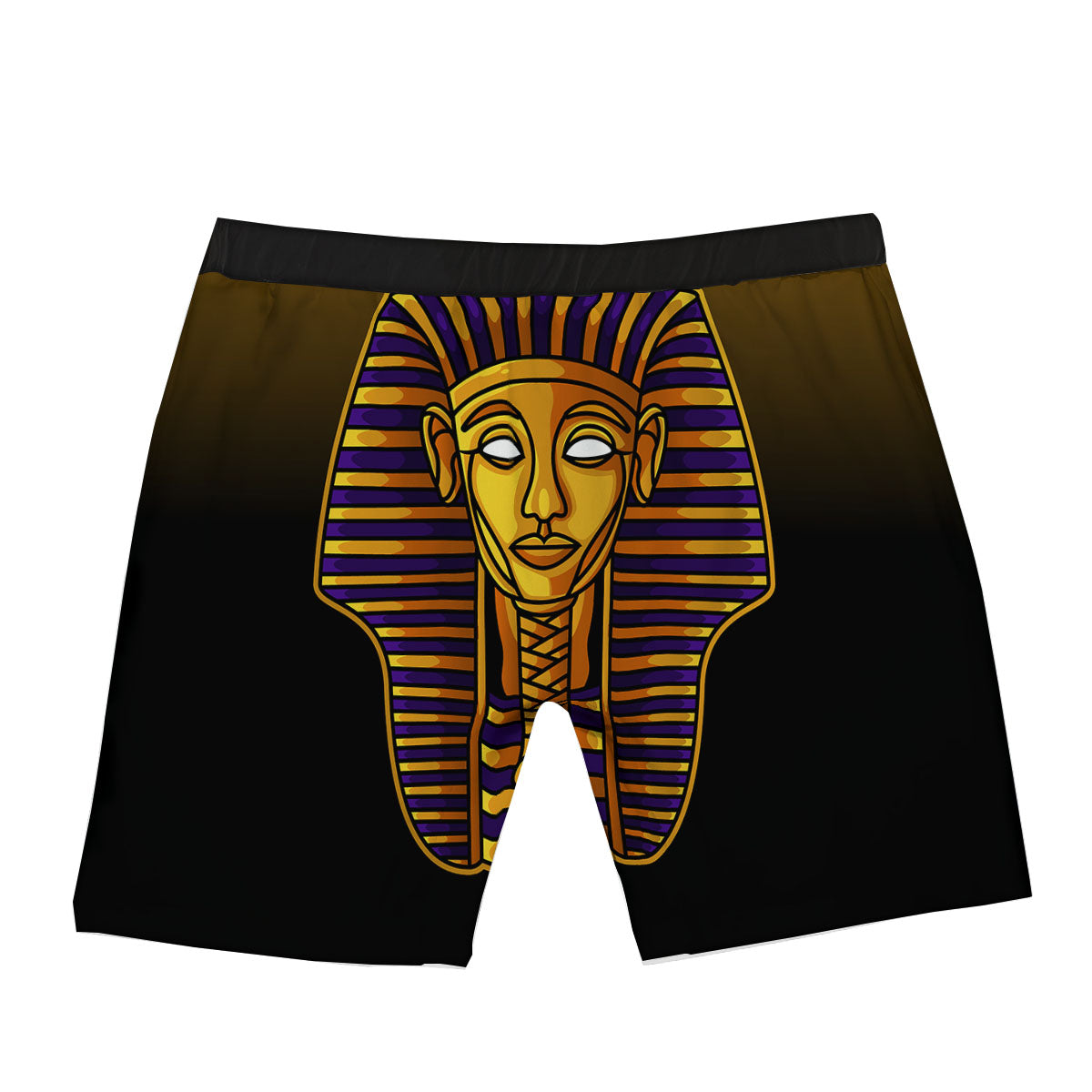 Golden Pharaoh Egyptian Print Boxer Briefs-grizzshop