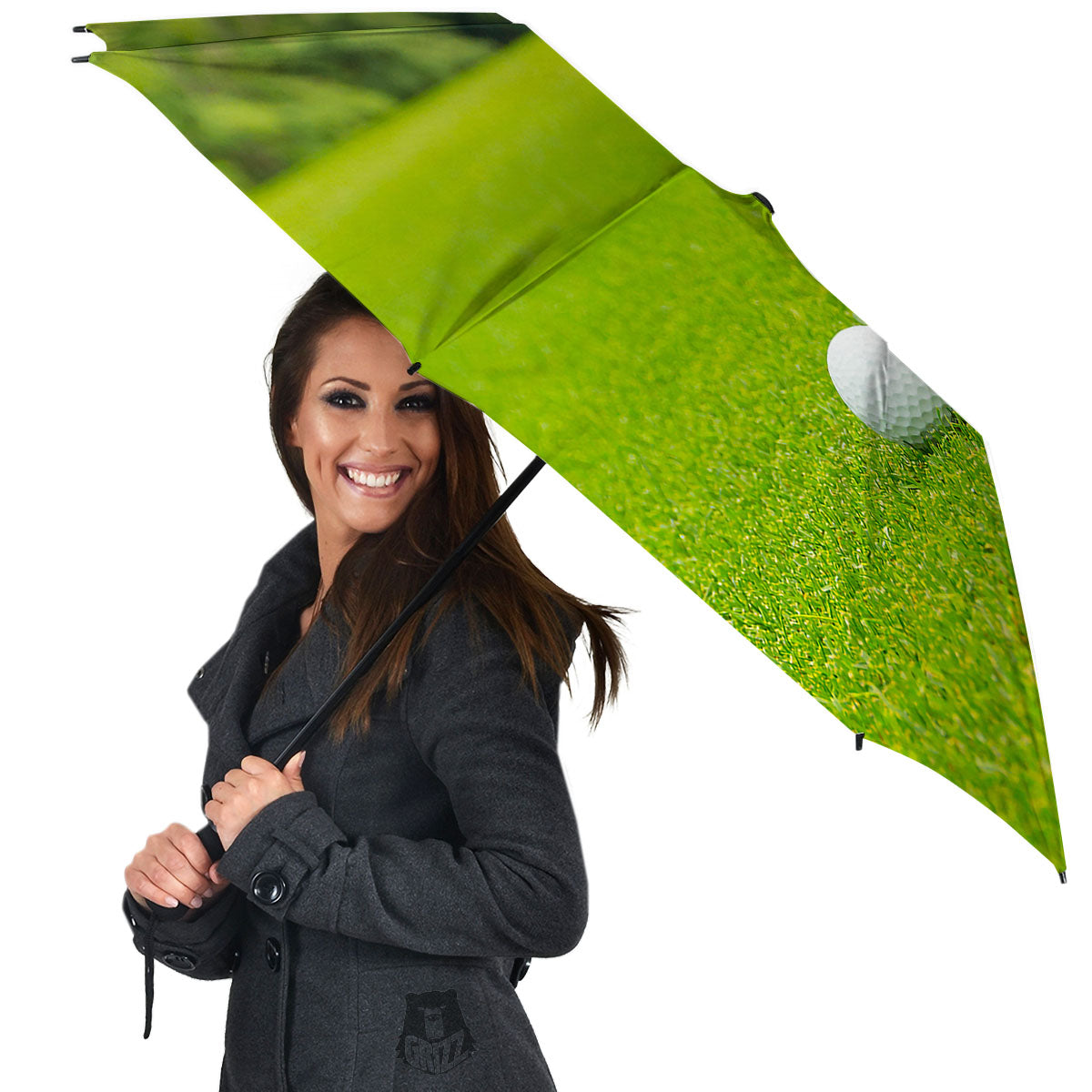 Golf Area Print Umbrella-grizzshop