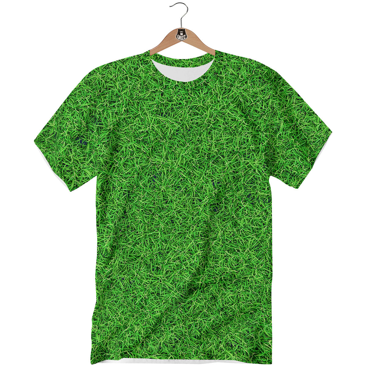 Golf Grass Print T-Shirt-grizzshop
