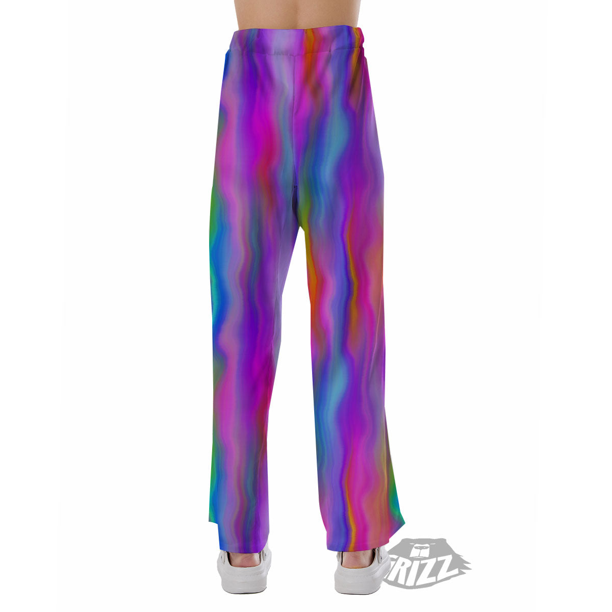 Gradient Psychedelic Print Pattern Pajama Pants-grizzshop