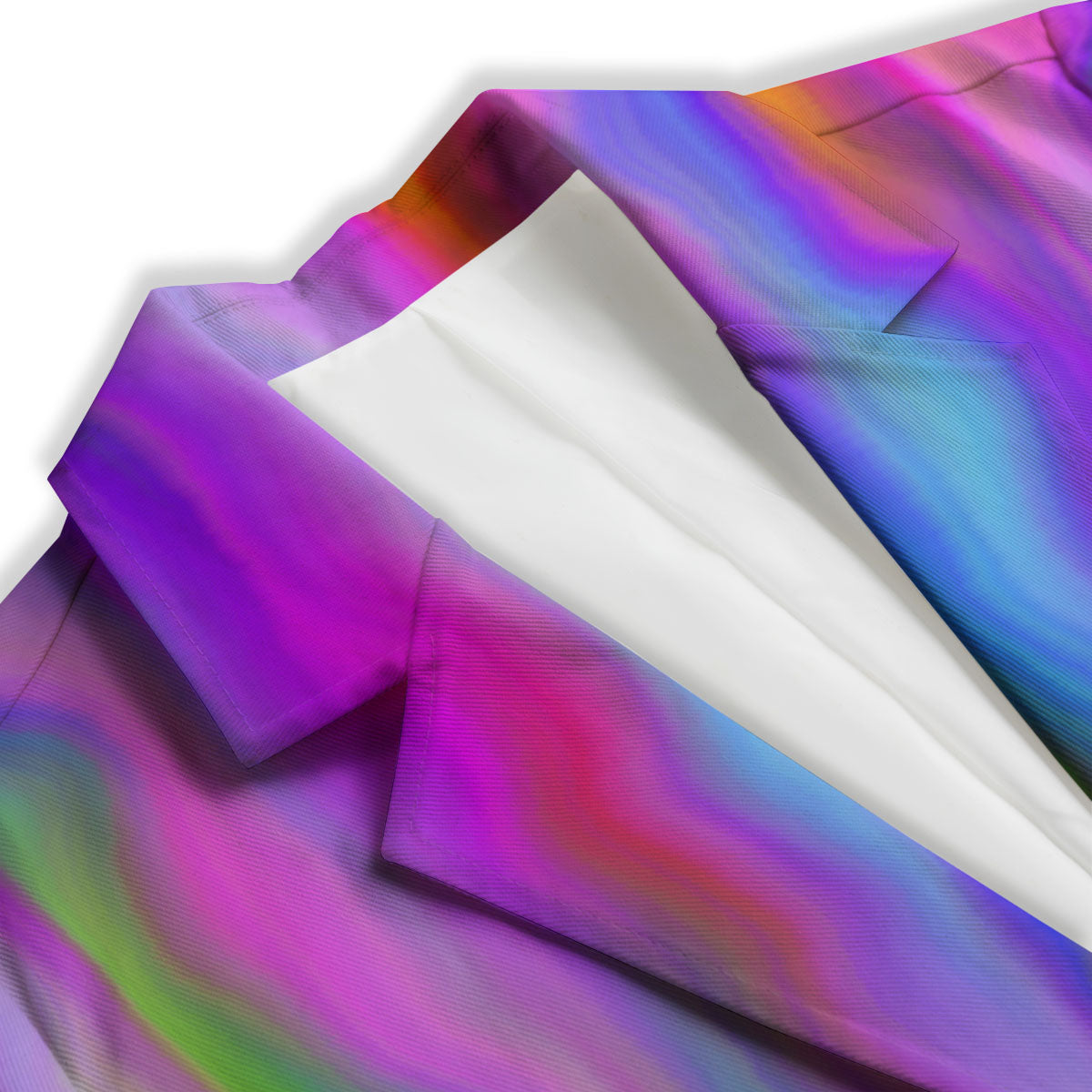 Gradient Psychedelic Print Pattern Women's Blazer-grizzshop