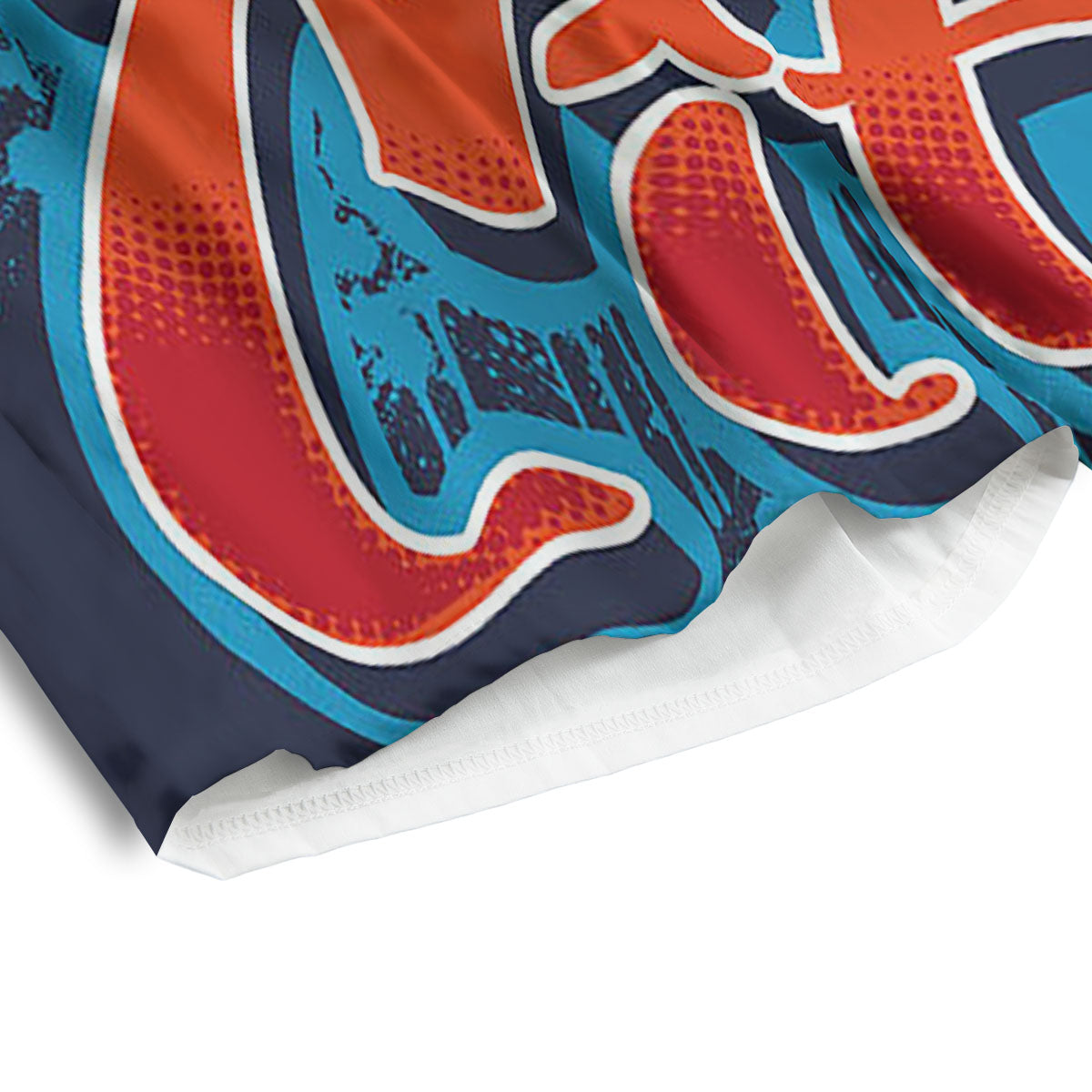 Graffiti NYC Print Men's Athletic Shorts