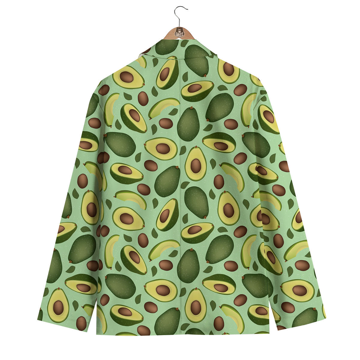 Green Avocado Men's Blazer-grizzshop