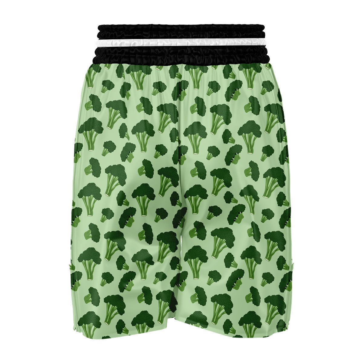 Green Broccoli Boxing Shorts-grizzshop