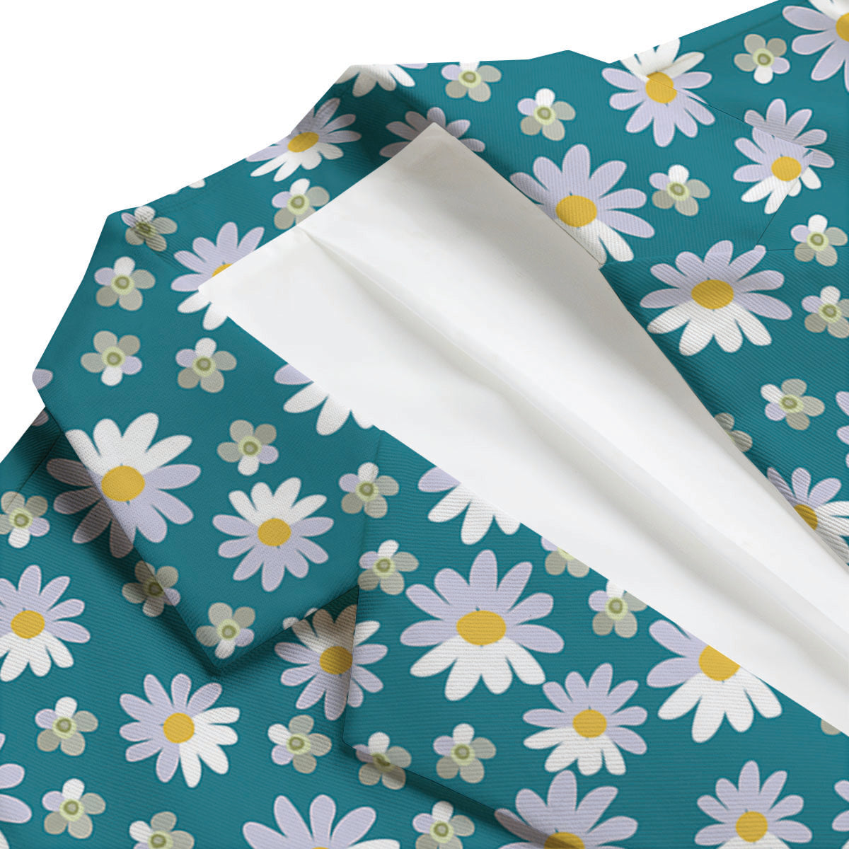 Green Daisy Men's Blazer-grizzshop