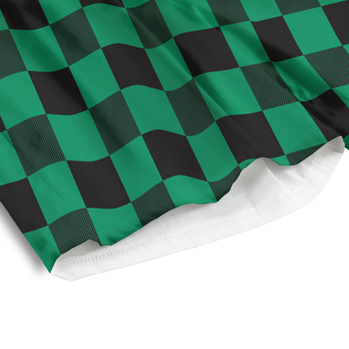 Ice Skates Hockey Print Men's Athletic Shorts