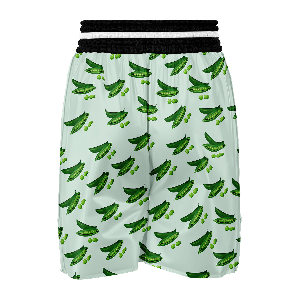 Green Peas Print Pattern Boxing Shorts-grizzshop