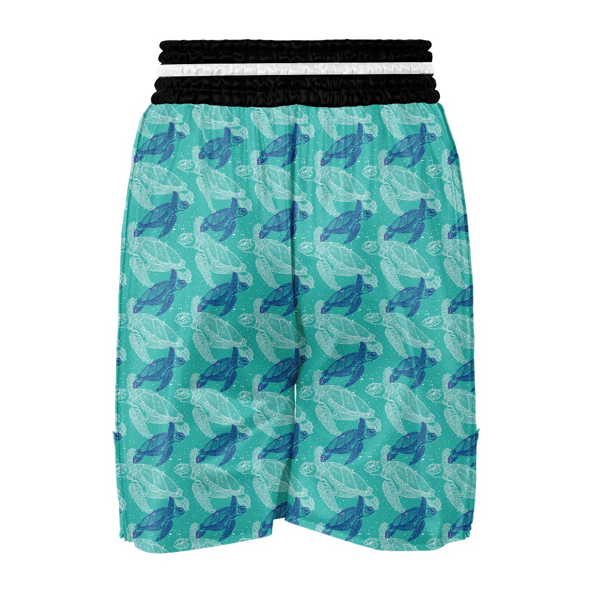 Green Turtle Boxing Shorts-grizzshop