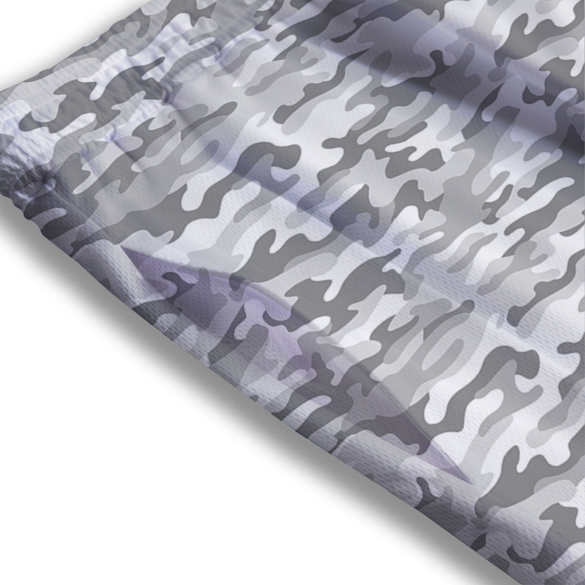 German Shepherd Drawing Print Pattern Mesh Shorts