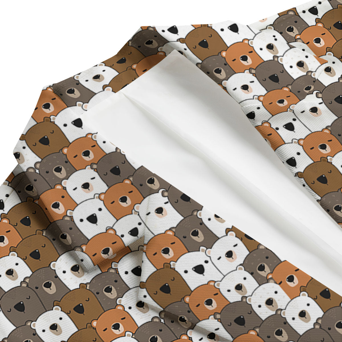 Grizzly Bear Cute Baby Print Pattern Men's Blazer-grizzshop