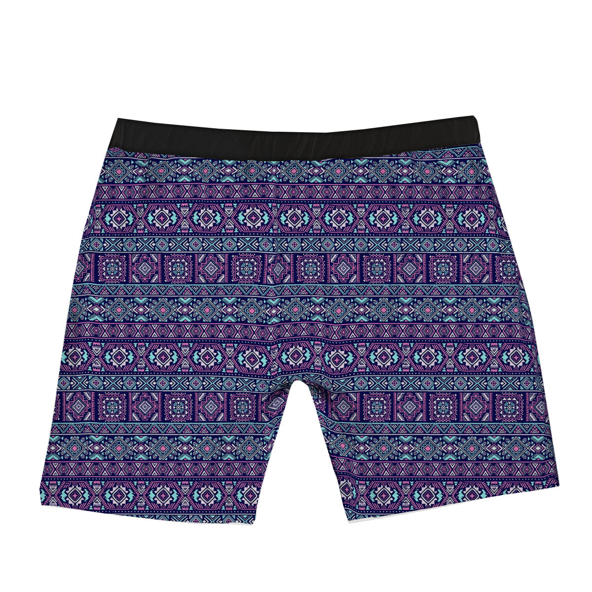 Grunge Trippy Ethnic Aztec Print Boxer Briefs-grizzshop