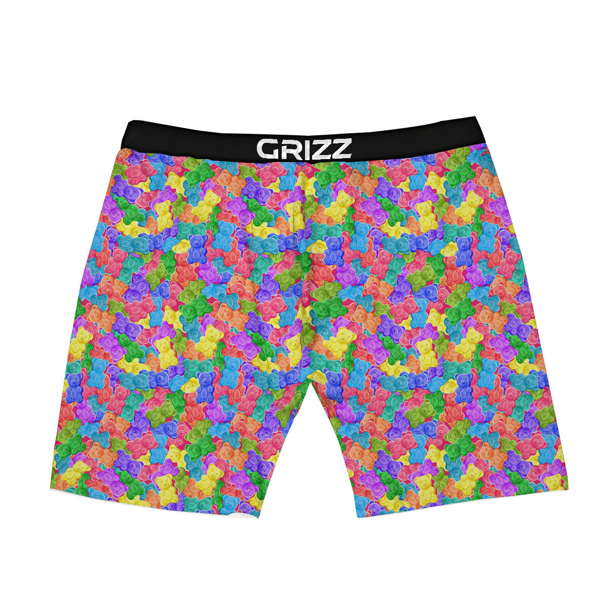 Gummy Bear Colorful Print Boxer Briefs-grizzshop