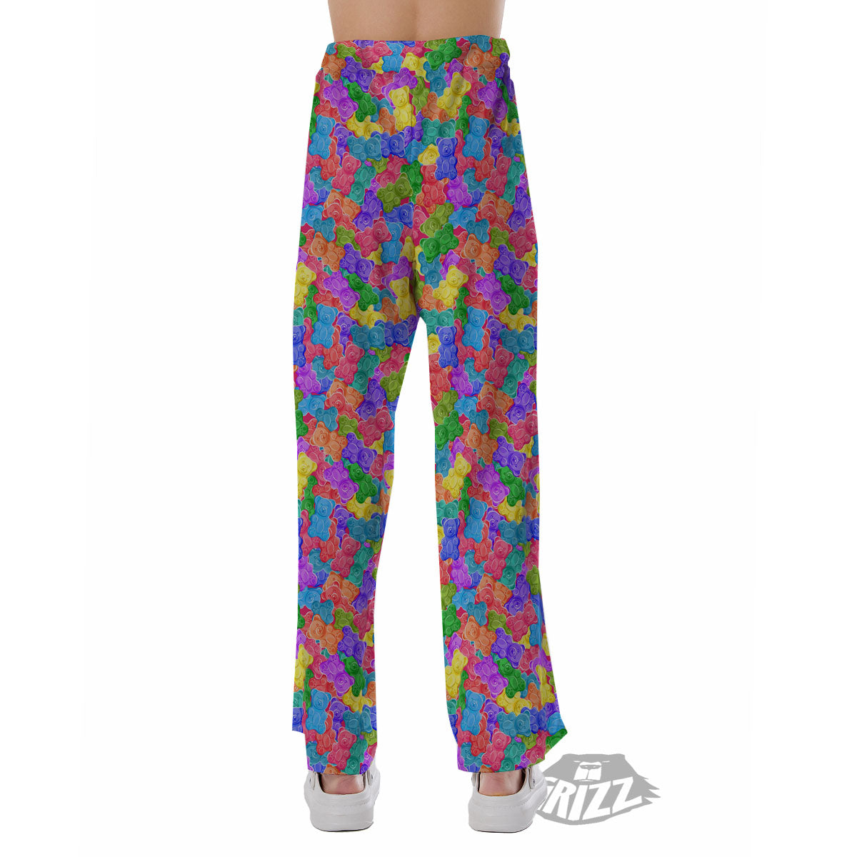 Gummy Bear Colorful Print Pajama Pants-grizzshop