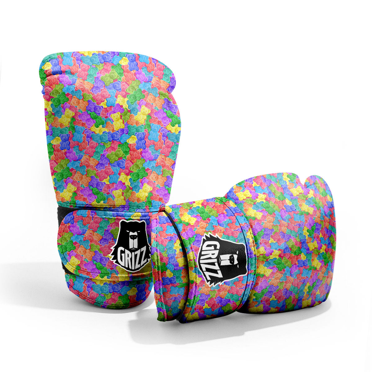 Gummy Bear Colorful Print Pro Boxing Glove