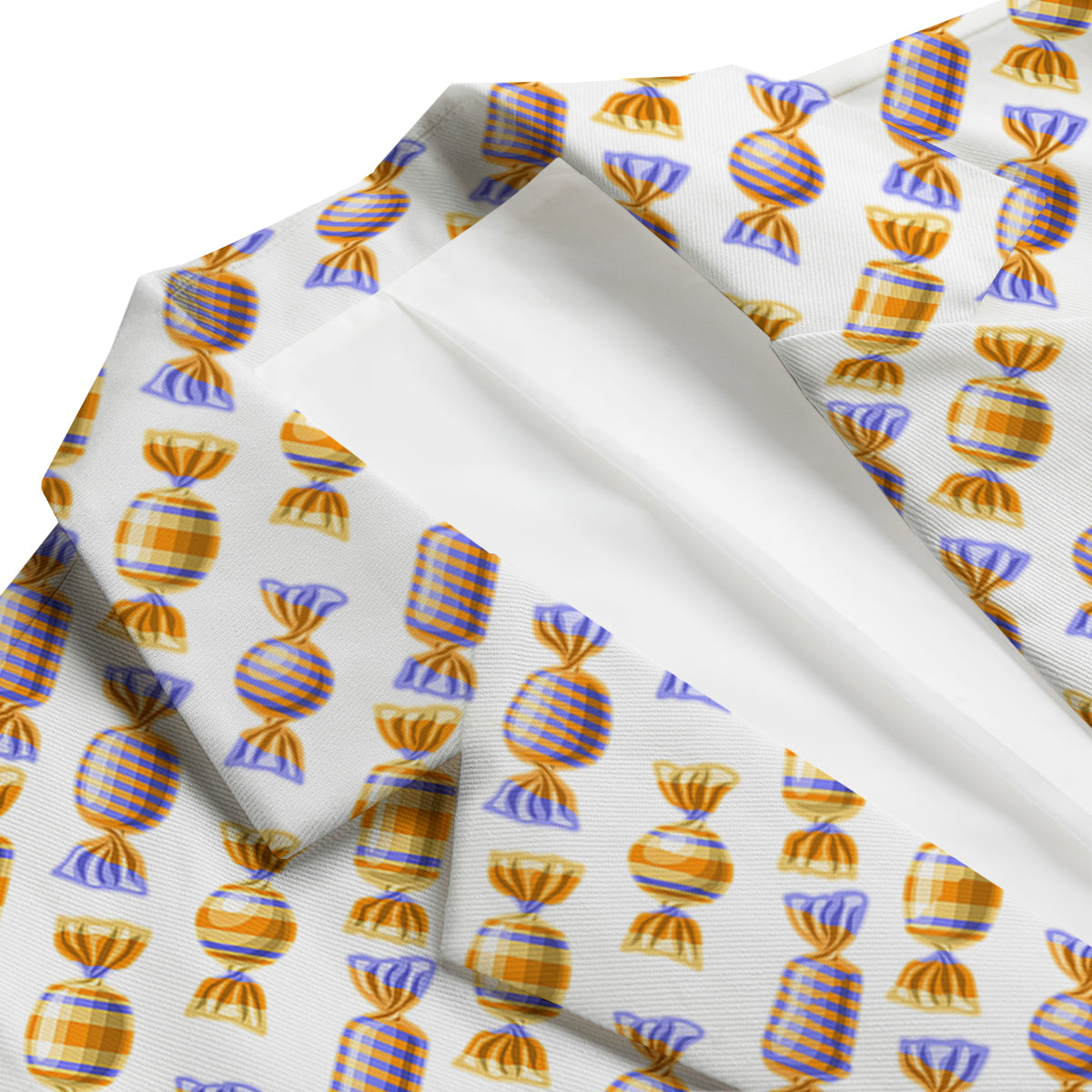 Gummy Yummy Print Pattern Men's Blazer-grizzshop