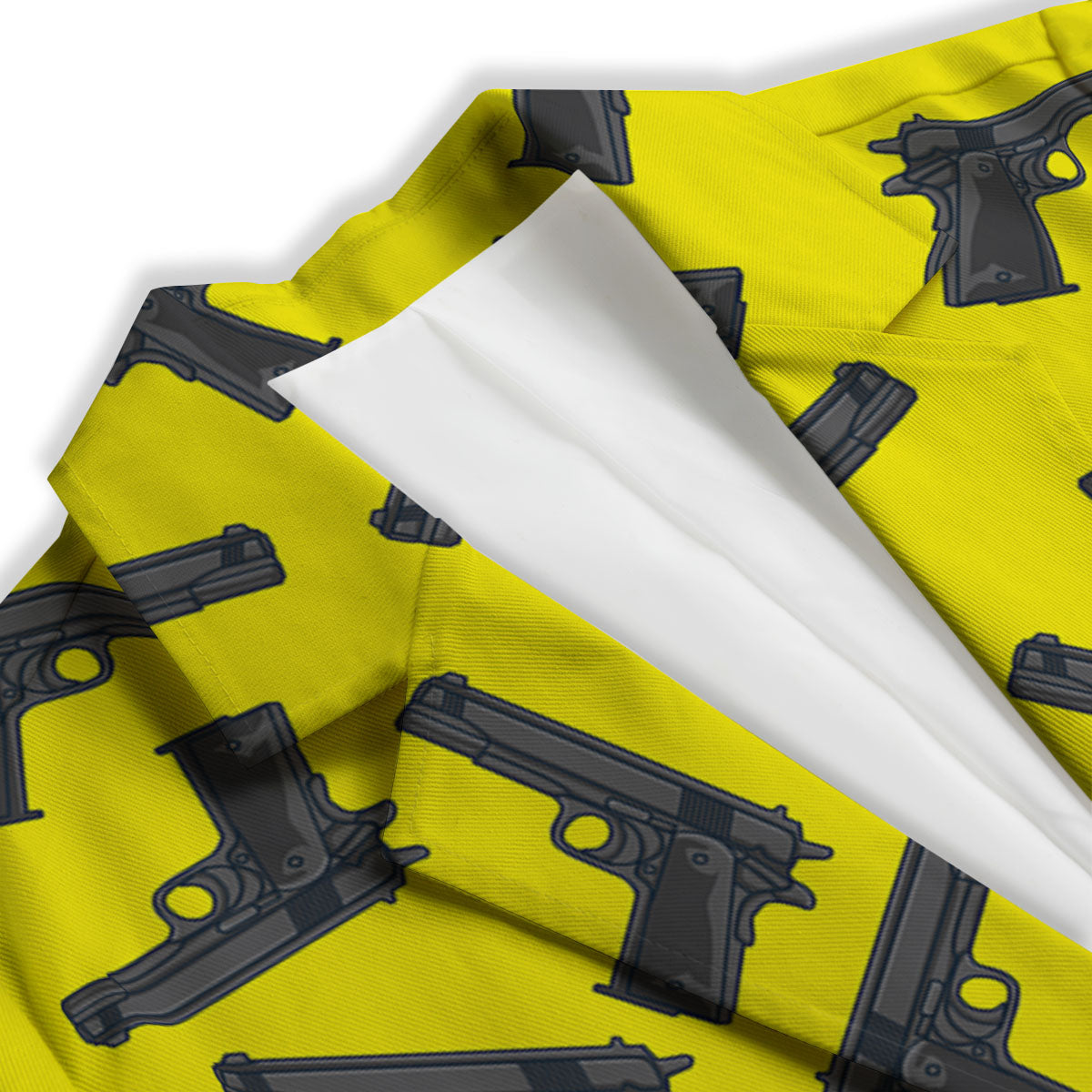 Guns Military Print Pattern Women's Blazer-grizzshop