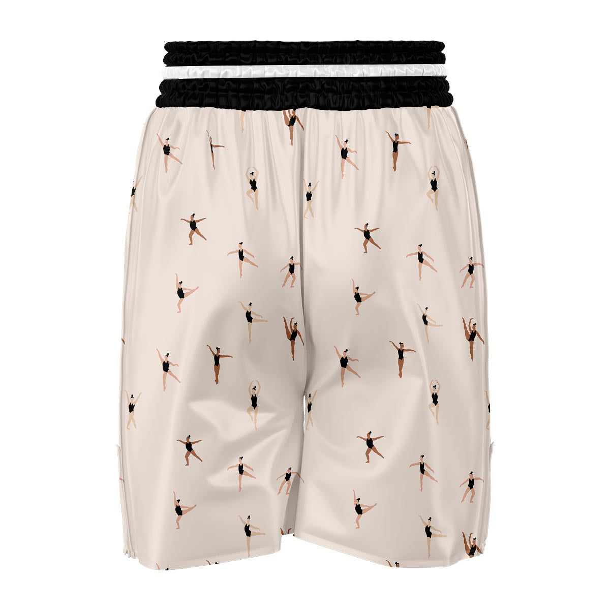 Gymnastics Print Pattern Boxing Shorts-grizzshop