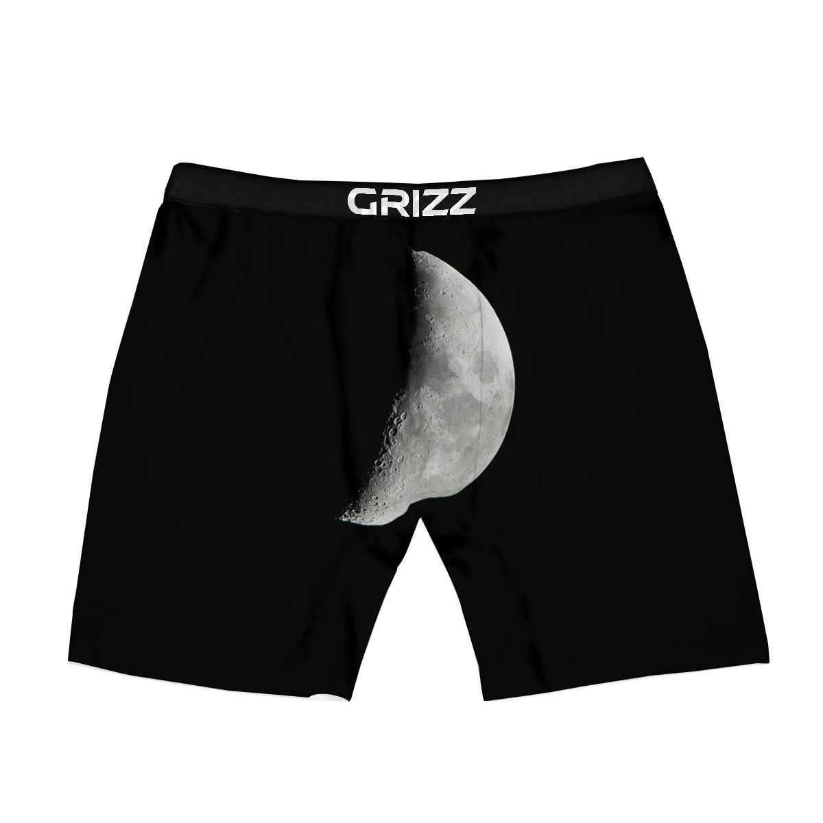 Half Moon Print Boxer Briefs-grizzshop