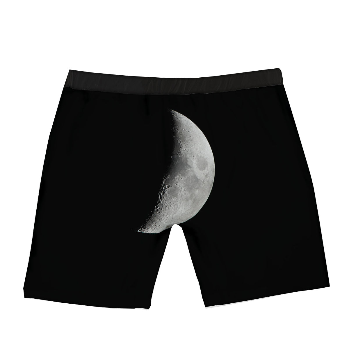 Half Moon Print Boxer Briefs-grizzshop