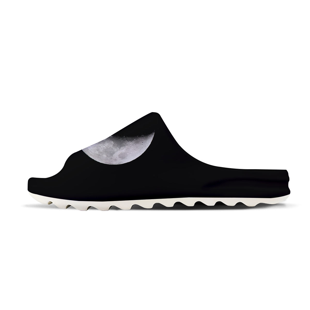 Half Moon Print Sandals-grizzshop