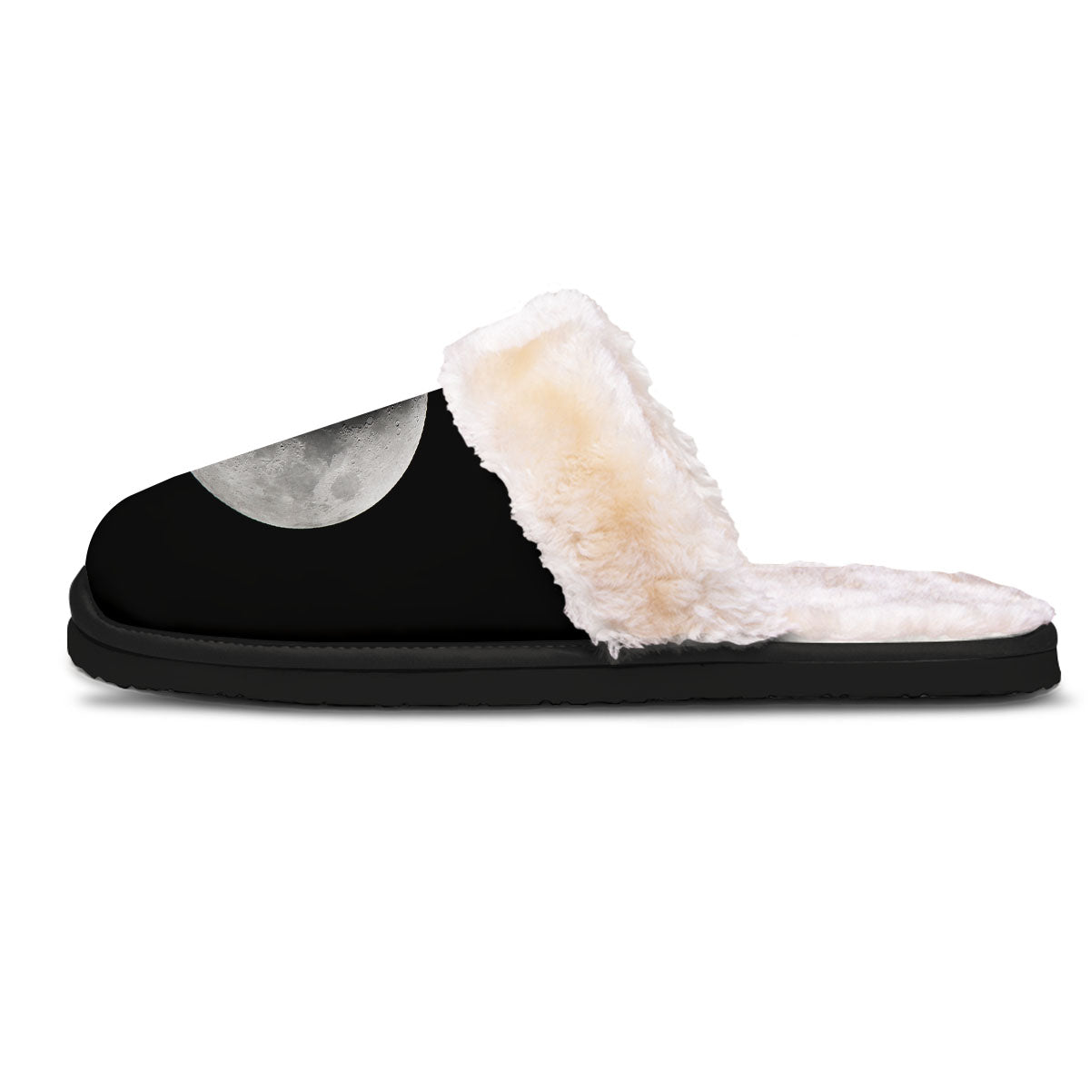 Half Moon Print Slippers-grizzshop