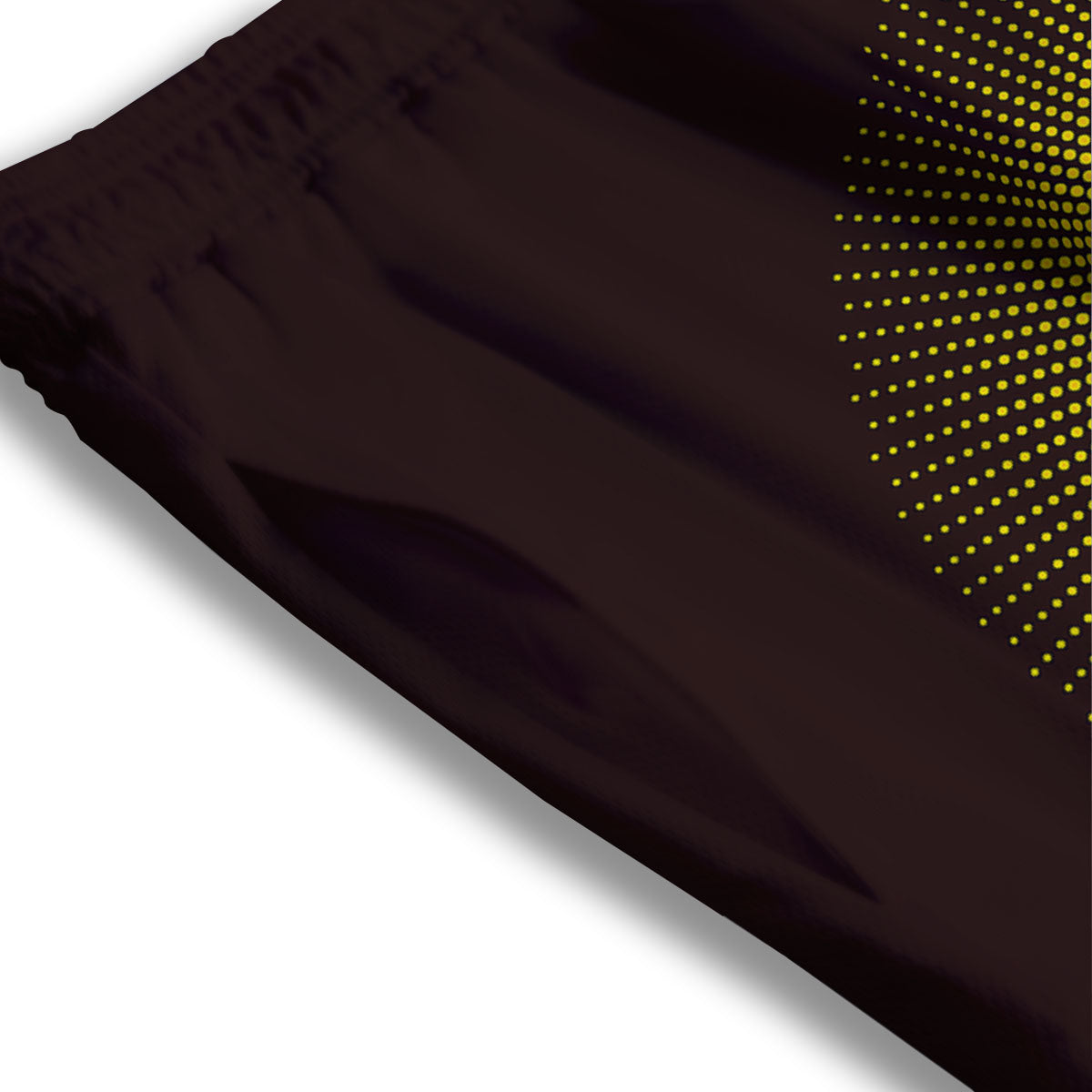 Halftone Sun Dot Print Mesh Shorts